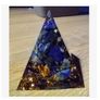 Lapis lazuli Pyramid - excellent for altars, addition to crystal display & other home decorations Image 2