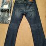 1 x Relaxed Bootcut Diesel Jeans 34/34 Image 3