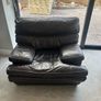 Leather L couch Image 2