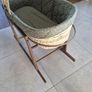 Little Green Sheep Moses Basket and Rocking Stand Image 5