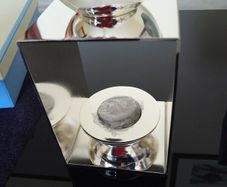 Newbridge silver square candle holder