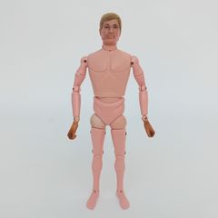 Palitoy Action Man Flocked Hair Blonde Gripping Hands
