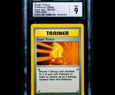 Super Potion 90/102 1999-2000 CGC 9 Mint Uncommon WOTC Base Set 1999 Pokemon Card Vintage Graded