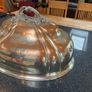 Antique Silver Plated Meat Cover. Price reduced by 50% Image 2