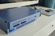 Playstation 2 Console Aqua Blue Ps2 PAL Refurbished Original controller hd adapter