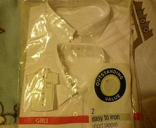 BNWT Short Sleeve Blouses 2pk age 7