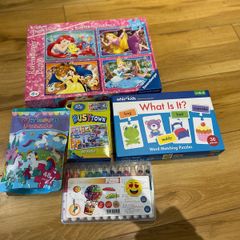 puzzle & Crayon bundle 4Y+