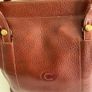 Vintage Chesneau Tan Leather Bucket Bag Image 6