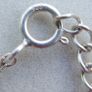 Vintage Sterling Silver  Pendant  and Chain 925. Fish Zodiac length 18" - 3,56g Image 5