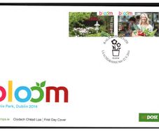 2014 Ireland Bloom Commemorative Stamps An Post First Day Cover (FDC)