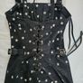 Diesel Black Star Print Denim Dress Image 10