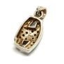 Vintage silver and peridot pendant Image 5