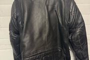 leather motorbike  jacket