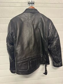 leather motorbike  jacket