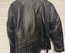 leather motorbike  jacket