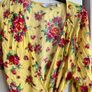 & other stories yellow floral wrap around dress Image 6