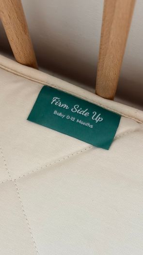 IKEA Sniglar cot with The Little Green Sheep mattress