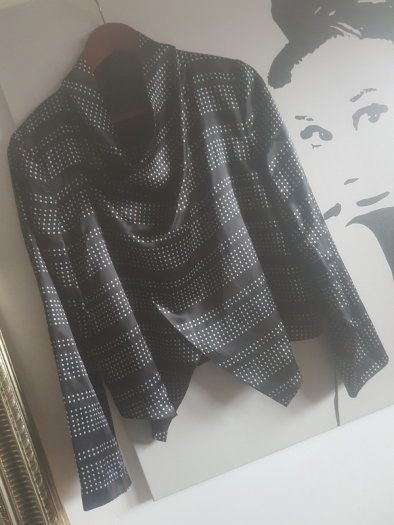 Philosophy Blues Original SILK Polka Blouse