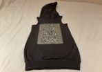 Girls longline sports hoodie top New BNWT from Next 9 10