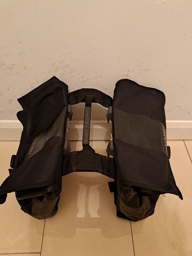 Waterproof bike panniers 2x20L Double