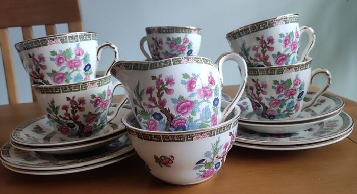 20 pcs Arklow Pottery Famel Rose