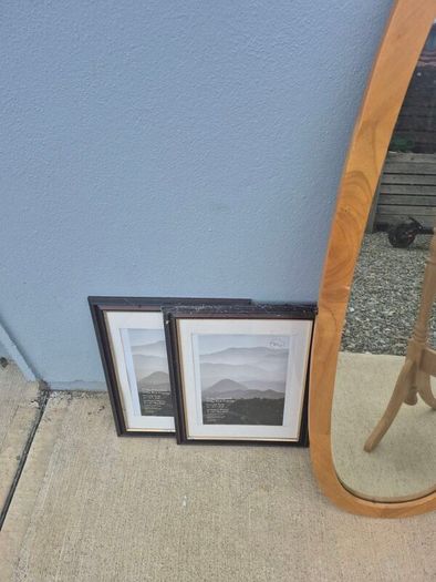 mirror and frames