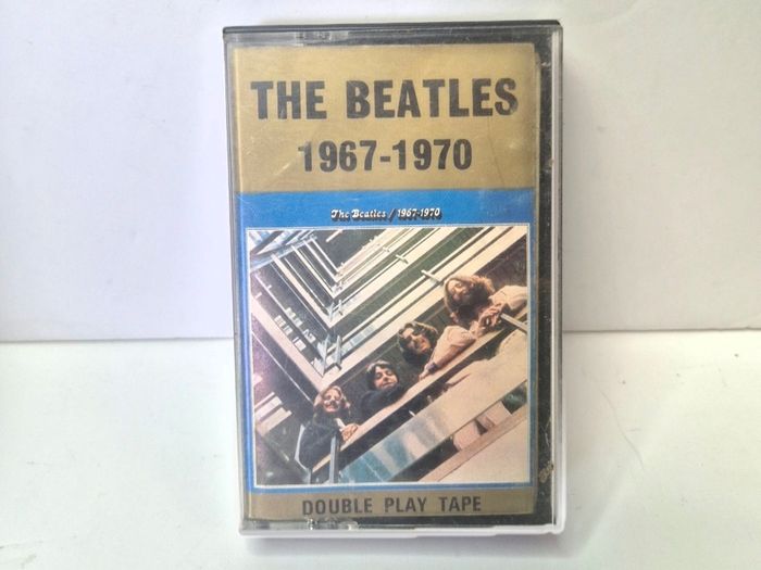 The Beatles 1967-1970 ("The Blue Album") Cassette Tape (1973 First Press UK/IRL)