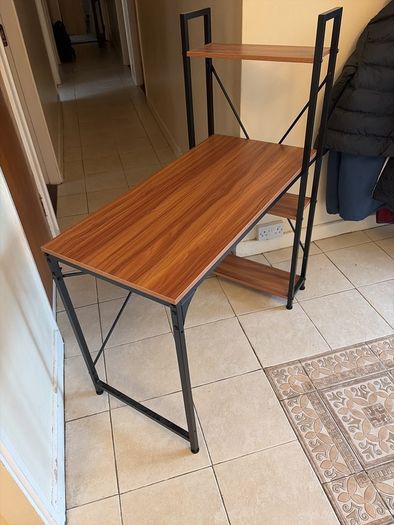Compact home office desk