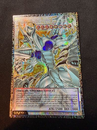 Yu-Gi-Oh! Stardust Dragon Grand Master Rare 036/100E MAMO-EN007 Serialized