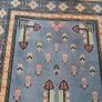 Vintage  Art Deco Turkish Kayseri Rug 260cm x 150cm Image 2