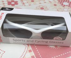 NEW and SEALED Cycling Glasses, White