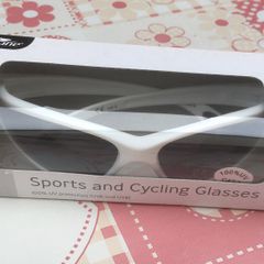 NEW and SEALED Cycling Glasses, White
