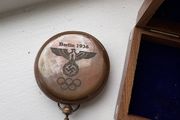 Post 5 euro extra   vintage reproduction compass hitler Solid Brass Push Button Compass Antique 3 Inch Nautical With Wooden Box