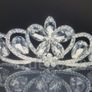 Bride's Designer Crystal Head Piece Image 3