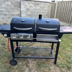 Gas & Charcoal BBQ Grill