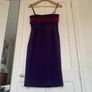 Karen Millen purple silk womens dress Image 2