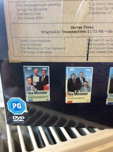 Yes Minister. Complete Box Set Four Disc Set. Brand New In Plastic. Collect In Dublin Or Receive Via Post.