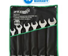 6PCS Combination Spanner/Wrench 33 - 50mm Set (Matt Finish)