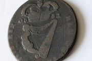 1682 Irish Halfpenny