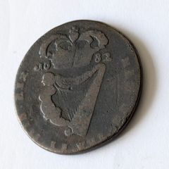 1682 Irish Halfpenny