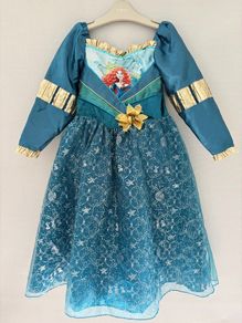 Girls Disney Brave Merida fancy dress costume