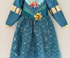 Girls Disney Brave Merida fancy dress costume