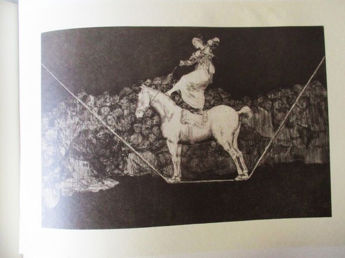 Large Francisco Goya Art Book - Disparates, Tres Visiones