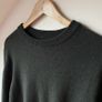 M&S Lambswool Green Sweater Image 3
