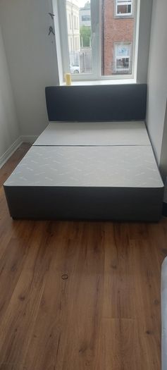 Classic Touch - Double Divan Bed With Mattress (4ft6)