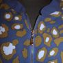 Long line navy zipped blouse Laura Torelli size UK20/22 EU48/50 Postage included Image 2