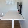 IKEA Sit Stand Desk - 160 x 80 cm - White Image 3