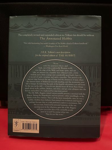 The Annotated Hobbit J.R.R. Tolkien Revised and Expanded Edition by Douglas A. Anderson