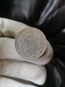 1826 UK Silver Half Crown Coin