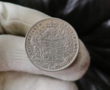 1826 UK Silver Half Crown Coin